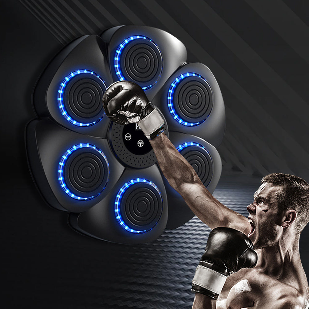 BOXFIT© - MÁQUINA DE BOXEO MUSICAL + GUANTES