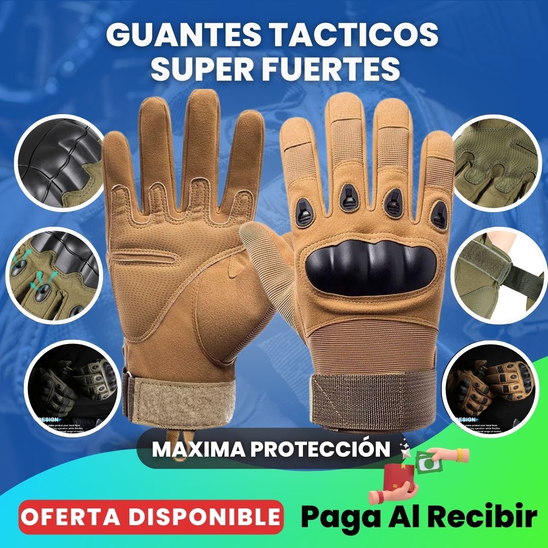 Guantes Tácticos Force Pro 🧤-40% OFF HOY!🔥