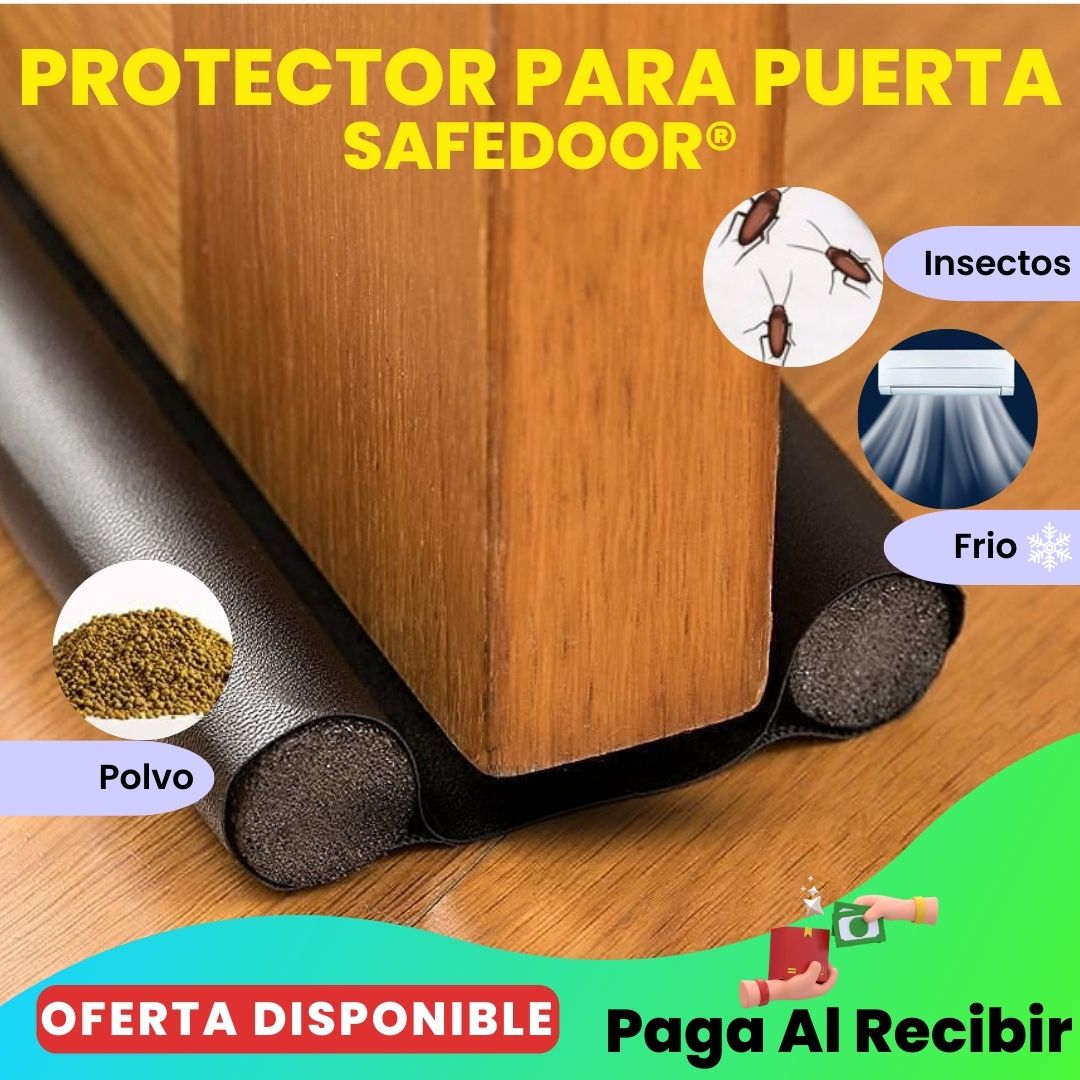 2 Protector y Guardapolvo para Puerta SafeDoor®🎁-40% OFF HOY!🔥